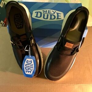 Hey Dude Black Loafers & Slip-Ons